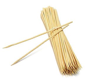 PALITOS BROCHETTE BAMBOO DE 20 CM X 100 UNIDADES