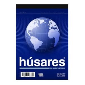 BLOCK REPUESTO HUSARES 96 HOJAS RAYADO / CUADRICULADO