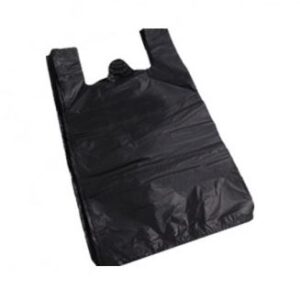 BOLSAS CAMISETAS 60 X 80 BAJA/DENSIDAD " NEGRA "