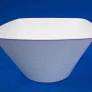 BOWL 1000 CC CONTENEDOR APTO MICRO (BLANCO / NEGRO)