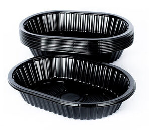 BANDEJA COTNYL NEGRA Nº 105 OVAL BTO X 600