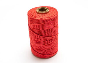 HILO ALGODON CHORICERO ROJO Nº 25 CAJA X 12 UNID. DE 250 GRS C/U