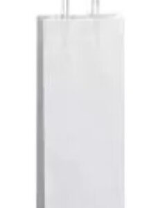 BOLSA DE PAPEL BRANDPACK 14X8X40 BLANCA ( VINO ) 1 BOTELLA