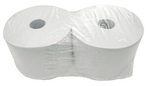 BOBINA DE HIGIENE 25 X 400 BLANCA CICILIA PACK X 2 ROLLOS