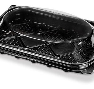 BANDEX BANDEJA SUSHI 1/2 COSTILLA CONJUNTO BYT CAJA X 200