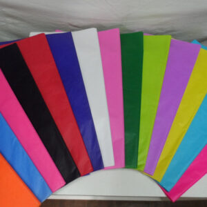 PAPEL SEDA COLOR LISO 50 X 70 PAQUETE X 50 UNIDADES