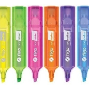 RESALTADOR TEX MARKER FILGO COLORES FLUO ROS/AMA/VERD/NARA