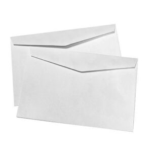 SOBRE COMERCIAL BLANCO CAJA X 500 UNIDADES (CHICO)