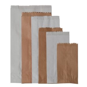 BOLSAS PAPEL KRAFT/SULFITO NUM: 2,2L,3,3L,4,4A,6,6L,7,8 PAQ X 100 UNID