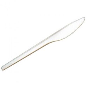 CUCHILLO BLANCO ECO PAQUETE X 100