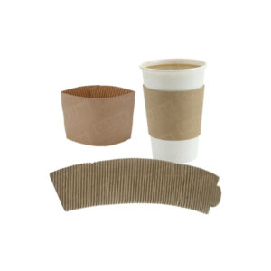 COLLARINES DE CARTON CORRUGADO LISO X 100 UNIDADES