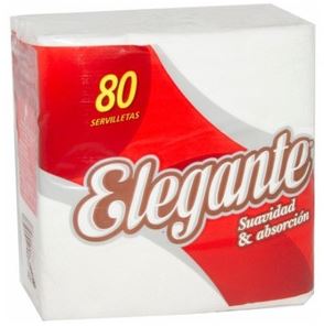 SERVILLETA ELEGANTE SOFT X 80 CAJA X 30 UNIDADES