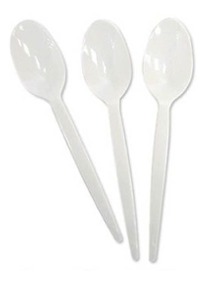 CUCHARA SUNDAE ECO BLANCA CAJA X 1000